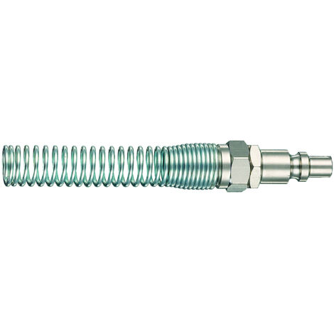 RACCORDO PER SPIRALI INNESTO RAPIDO PER COMPRESSORI mis.10x8 (BL)