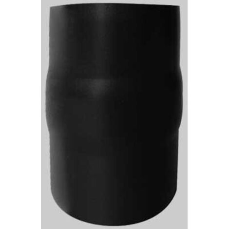 RACCORDO PER STUFE NERO OPACO MM - Ø 150