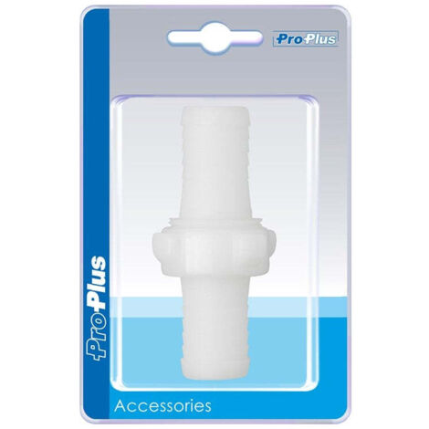 Raccordo per tubo acqua 19mm in blister
