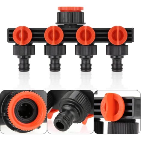 YMYNY 4 tubi flessibili per carburante, lunghezza 1,5 m, tubo