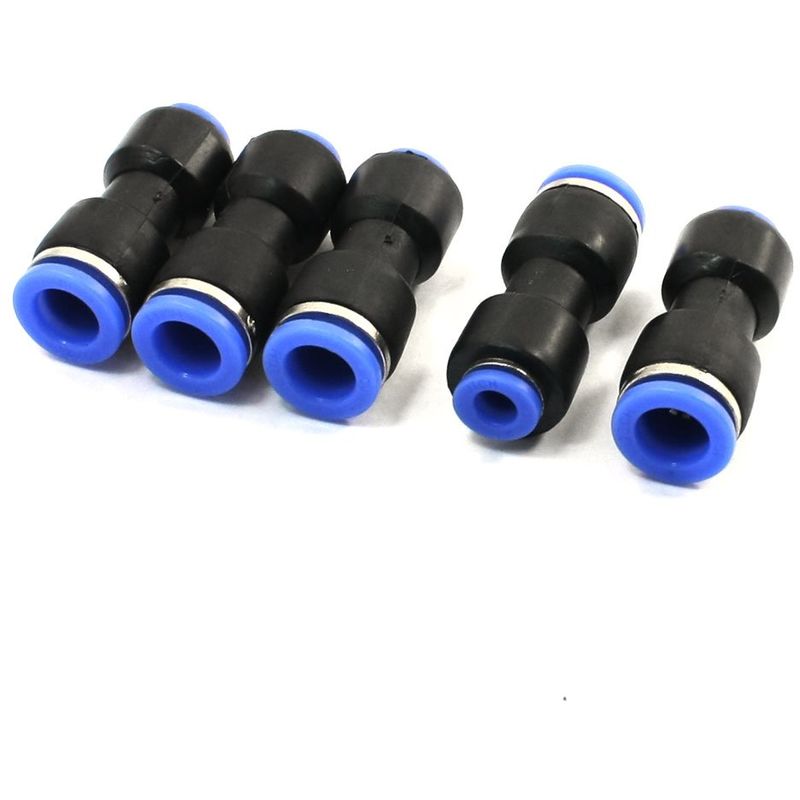 greitapigu.lt - 1 raccordo, connettore dritto per tubi, riduttore 16-8 mm, in plastica, per tubo dell'aria