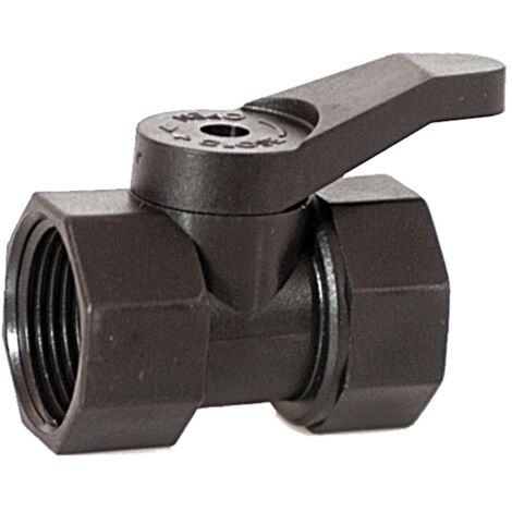RACCORDO PER TUBO IN POLIETILENE MINI VALVOLA FEMMINA/FEMMINA  mis. 3/4x3/4 50 PZ