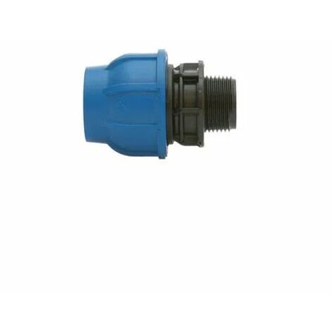 Raccordo plus fil maschio GH blu D40x1 Irritec