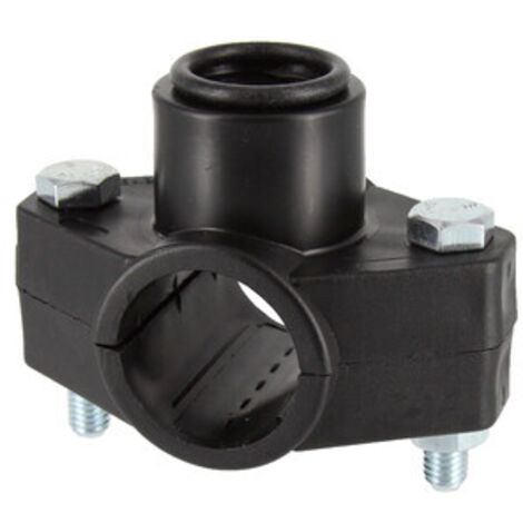 RACCORDO POLIPROP PRESA A STAFFA D 40MMX1 F- 10,0 pz