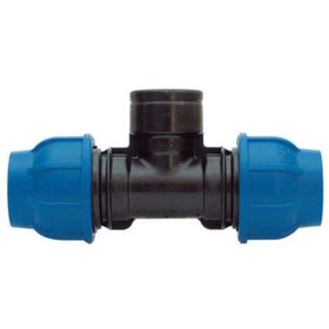 RACCORDO POLIPROP TEE F D 25 X 3/4 X 25 MM