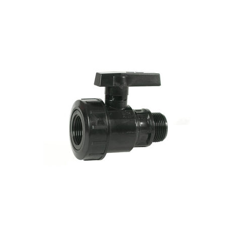 RACCORDO POLIPROP VALVOLA A SFERA MF 11/4- 5,0 pz
