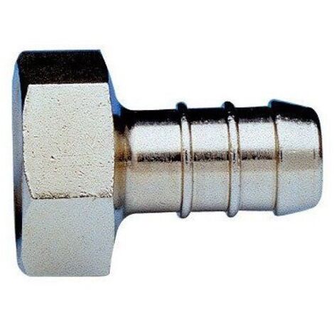 Raccordo portagomma a femmina 3/8", nichelato G0659N03 - -  ENOLGAS - -