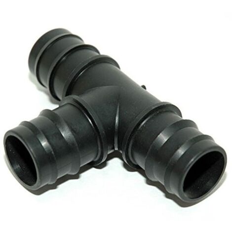 Raccordo portagomma a Tee a 90° per tubi in PE ø 25 x 25 x 25 IP6065000N250