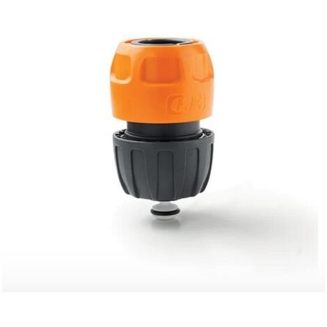 Raccordo portagomma ACQUASTOP a Scatto 1/2 5/8 3/4 Tubo Attacco Rapido GF Garden - Diametro: Diametro 3/4" (16 - 19 mm)