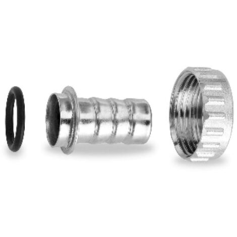 RACCORDO PORTAGOMMA COMPLETO NICHELATO 1&quot - 1&quot1/4