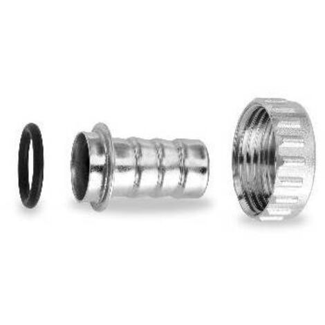 RACCORDO PORTAGOMMA COMPLETO NICHELATO 3/4"-1"   1"-1" FIV