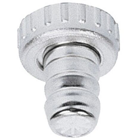 RACCORDO PORTAGOMMA CROMATO Misura: 1" x 3/4" -CONF