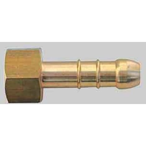RACCORDO PORTAGOMMA FEMMINA 1/2" - Ø mm 9 (GPL)