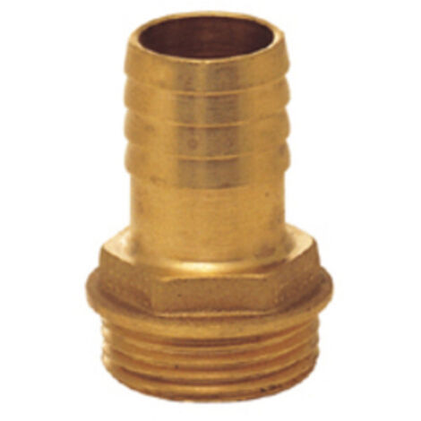 raccordo portagomma in ottone per tubi irrigazione giardino 1-1/2" x 40 mm