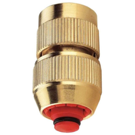 Raccordo portagomma rapido in ottone acquastop 3/4&quot