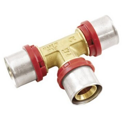 RACCORDO PRESS A T PER MULTISTRATO 16 x 2,25