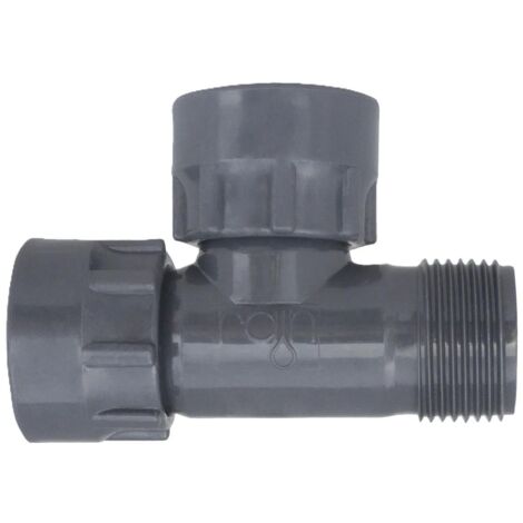 Raccordo pvc tee 2 fxfxm c/ghiera rain 145.1100000