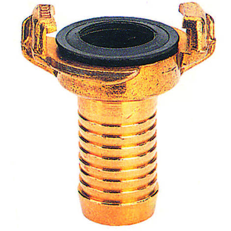 Raccordo rapido baionetta con portagomma ottone - mm.20  3/4