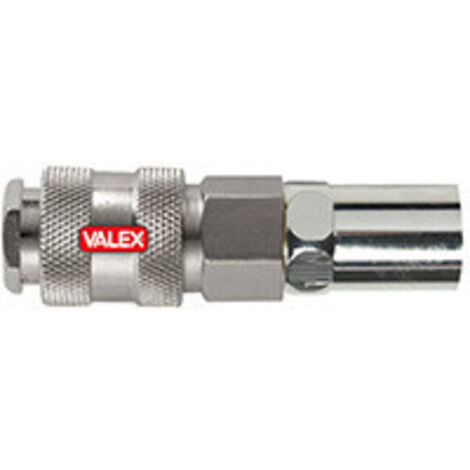Raccordo rapido con portagomma, 1/4" m, 4 pezzi