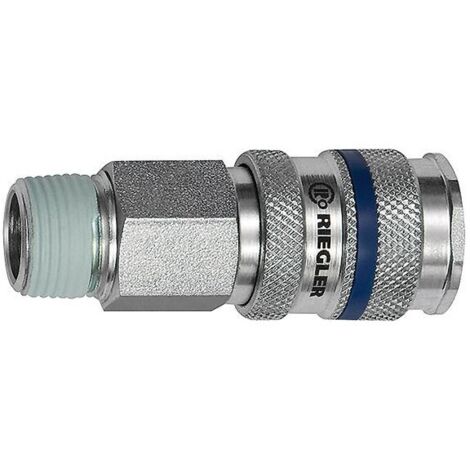 Raccordo rapido DN 7,8 AG STA Raccordo filettato 1/4 di pollice 13,16 mm