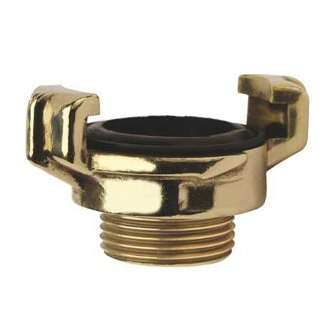 Raccordo rapido in ottone con filetto maschio 1/2"