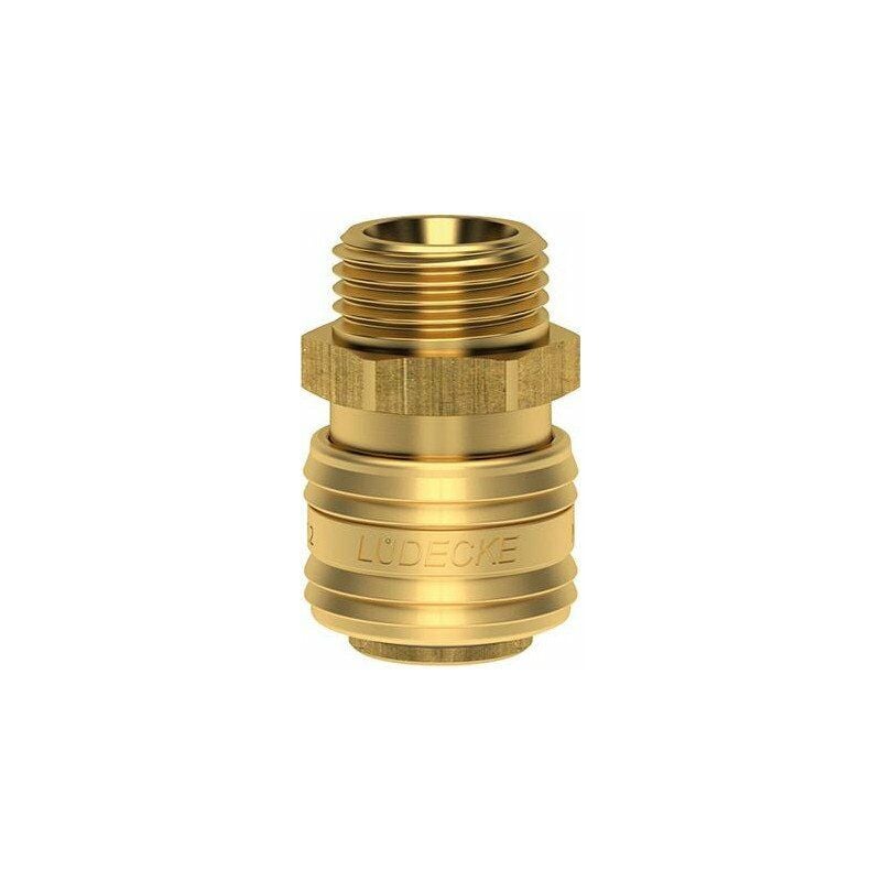Raccordo rapido NW 72mm Brass Serie ES AG G1 / 2