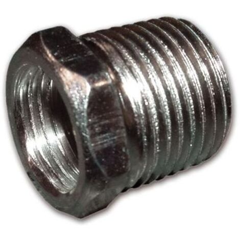 Raccordo Riduttore M-F in Acciaio Zincato Riduzione M.F. 1/2X3/8
