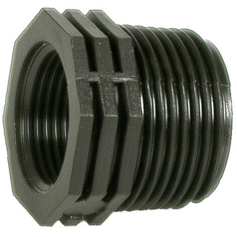 Raccordo Riduzione Nipplo In Nylon Per Tudi Da Giardino Diametro Da M/F 3/4X1/2