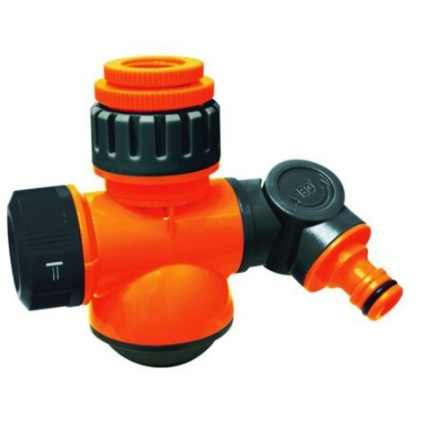 RACCORDO SNODABILE CON DOCETTE MULTIFUNZIONE PER TUBO IRRIGAZIONE (34179)
