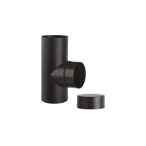 RACCORDO T 90 D.120MM ARREDO TAPPO SPESSO 2MM