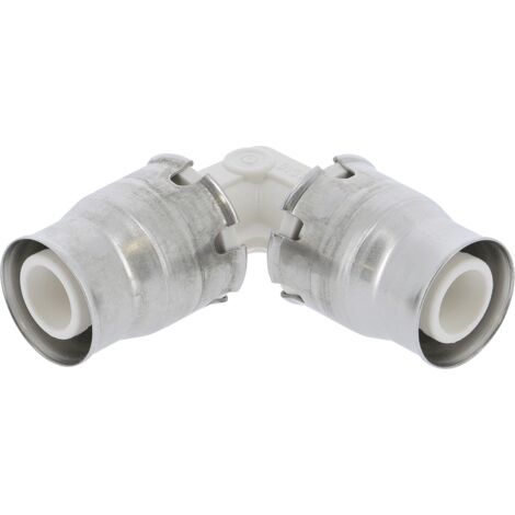 Raccordo tectite senza attrezzi, gomito a clip multistrato da 16 mm