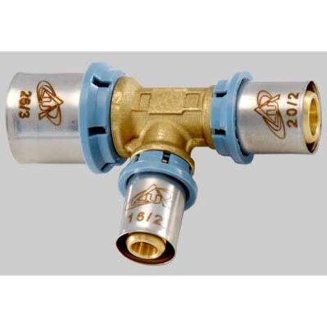 Raccordo Tee Ridotto A Pressare "Deltapress" Unidelta 32X20X32