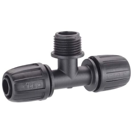 Raccordo tre Vie Compressione Filetto Micro 91017 Claber