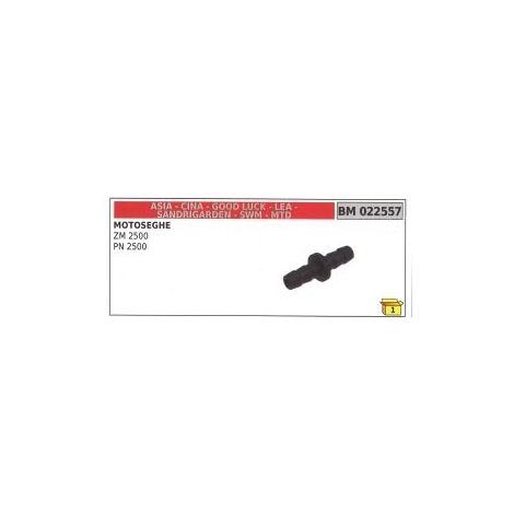 Raccordo tubetto benzina SANDRIGARDEN ZM 2500 - PN 2500 motosega codice 022557