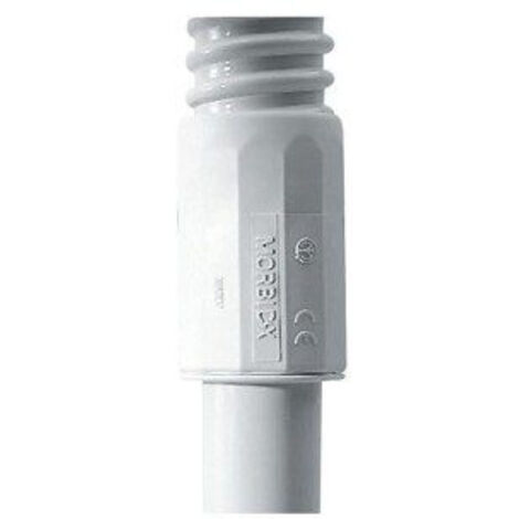 Raccordo Tubo-Guaina Morbidx Ip65  Diametro 32Mm Grigio ( GEWISS cod. DX43432 )