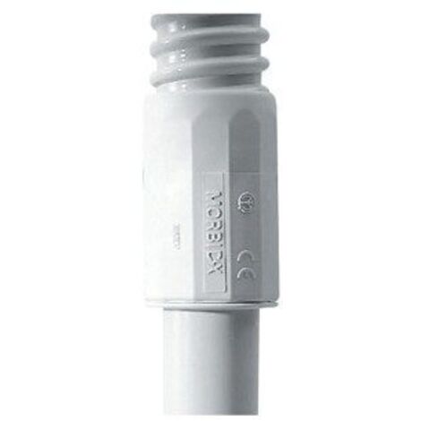 raccordo tubo-guaina morbidx - ip65 - halogen free - diametro 20mm - grigio ral7035