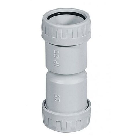 RACCORDO TUBO TUBO MS40 IP65