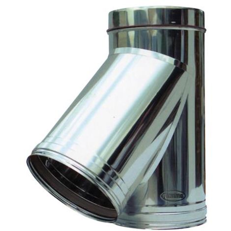Tubo Di Prolunga Per Canna Fumaria Diametro 120 Mm - Lunghezza 500 Mm (utile 450 Mm) - Colore Grigio Acciaio Con Vernice Senotherm