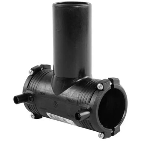 Raccordoo a t elettrosaldabile in polietilene serie wavin monoline pe 100 ø110 pn16 WAVIN