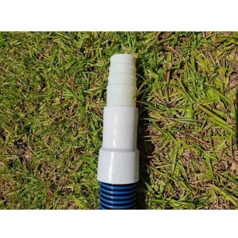 Raccords 32/32, 38/38, 32/38 pour tuyaux flottants de piscine - blancs