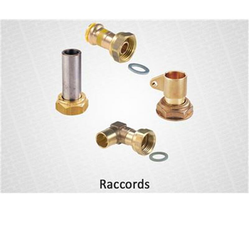 Raccords, bouchons, écrous pour gaz butane et propane - Raccord 2 pièces P4502-35 - sous coque
