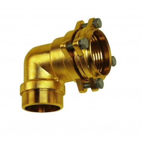 RACCORDS BRASS MALE ELBOW - ARCH Dimensions : Ø90mm x 3"