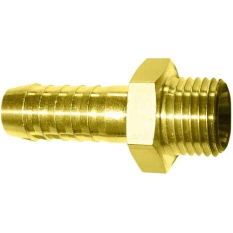 Raccords cannelés 9 mm 1/4' AG - 2 pièces