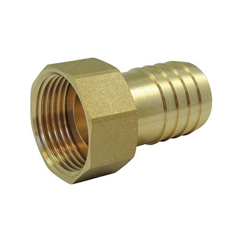 Raccords cannelés : Embout femelle avec écrou libre ø a: 1''1/2 ø b: 40mm