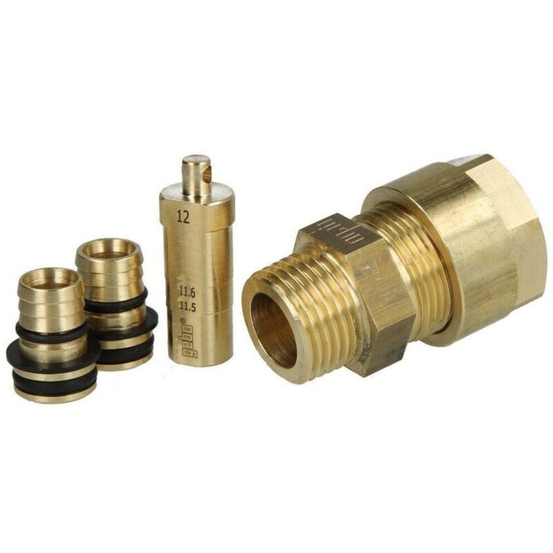 Raccords à compression en laiton pour tubes multicouches de différents fabricants