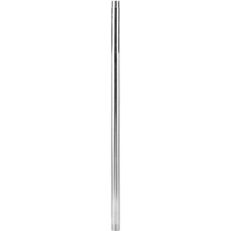 Raccords d'adaptateur de mamelon de tuyau de filetage mle en acier inoxydable accessoire de système de plomberie 50cmG1/2 tige d'extension de filetage mle 50cm