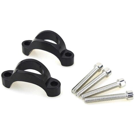 Raccords de plaque de repose-levier de levage de vélo avec rondelle 31,8 mm 10 mm--