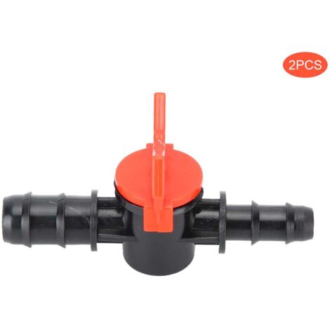 Raccords de Réduction pour Tuyau d'Aquarium avec Vanne de Régulation de Débit - Lot de 2-AUTRES