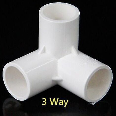 Raccords de tuyau PVC 3, 4, 5 ou 6 voies, répartiteur de tuyau 20-50 mm, adaptateur pour tuyau d'arrosage, raccord pour étagère DIY 40 mm x 40 mm