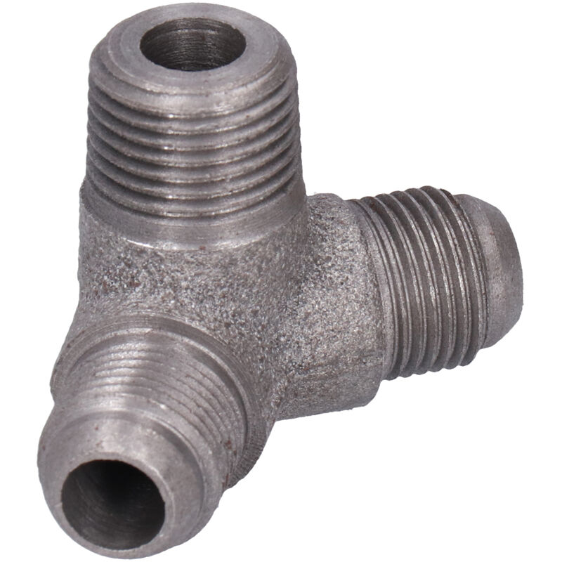 Raccords de tuyaux 65, connecteur pneumatique Oblique à 3 voies en fonte malléable pour projet de bricolage, décoration industrielle, 5 pièces